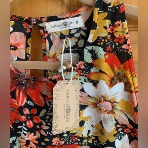 Natural Life Multicolor Floral Dress